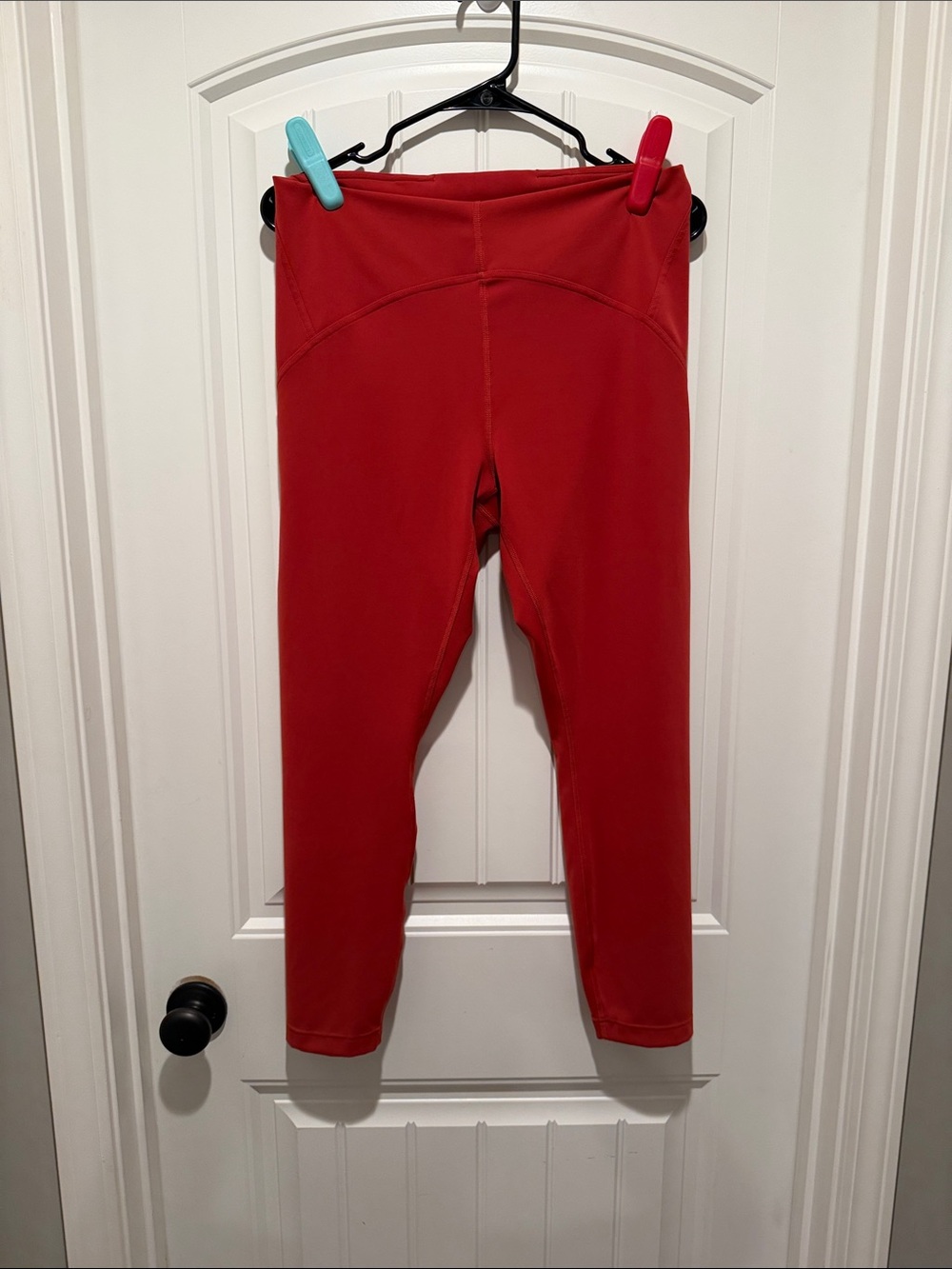 lululemon InStill high rise Performance Leggings in brick red